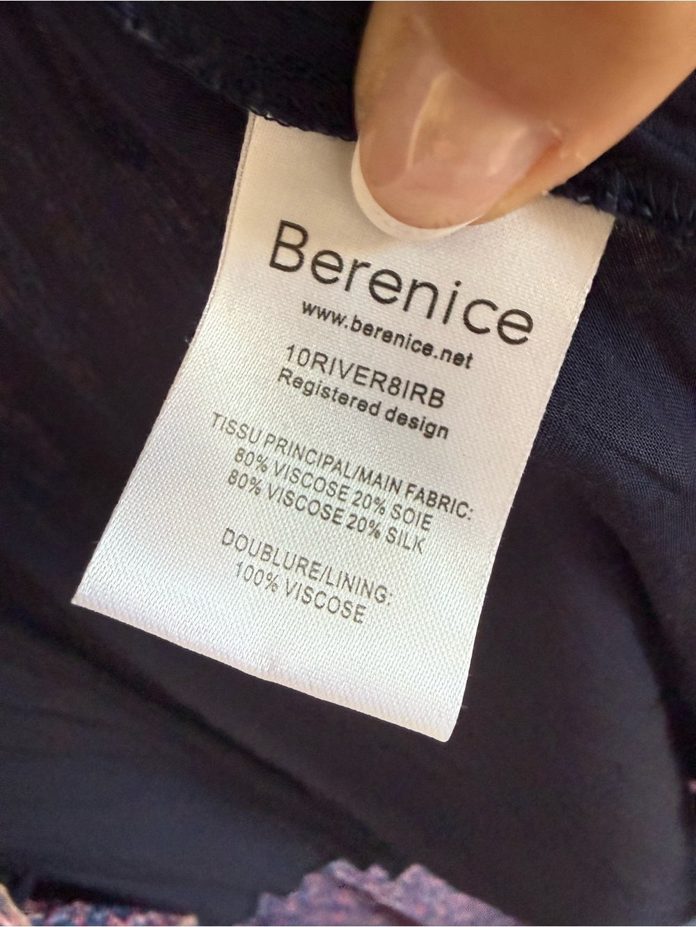 Berenice Paris Viscose Silk River High-Low Maxi Dress Size 34 US XS / S - Picture 5 of 12